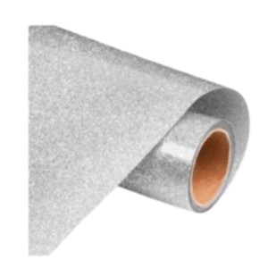 Vinilo textil Escarchado plata metro